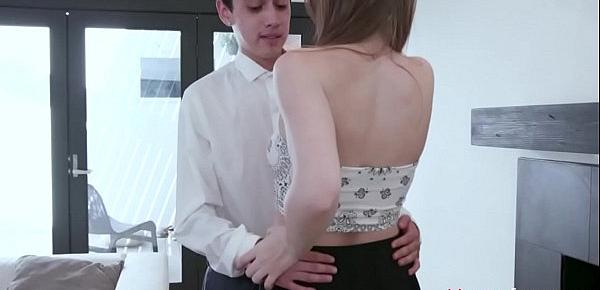  Teen Hot Sister Prepares Virgin Brother For Prom- Melody Marks